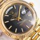 Swissclone Rolex Day-Date 40 1-1 QF Factory V5 Black Plaid Gold Presidential Watch (4)_th.jpg